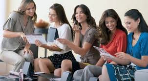 vendendo Mary kay para as amigas