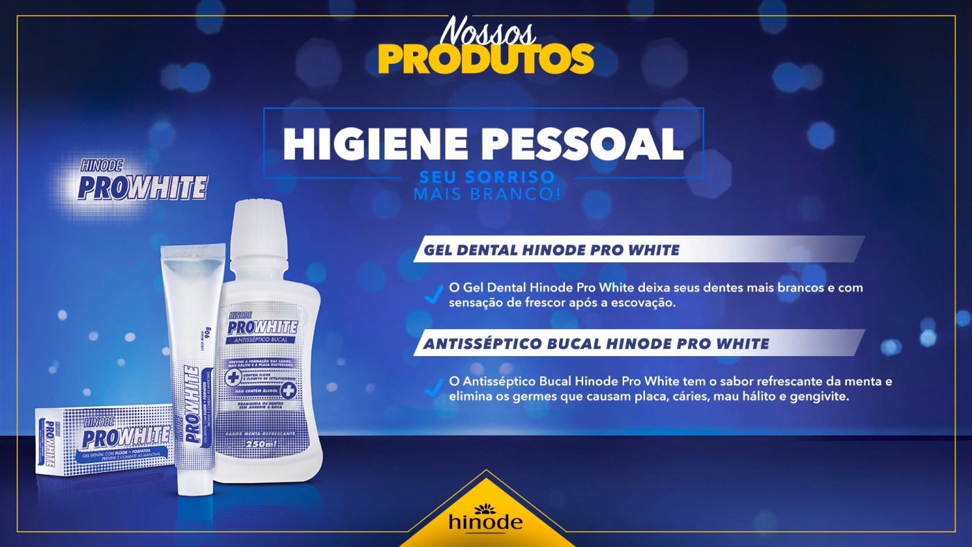 HIGIENE PESSOAL HINODE